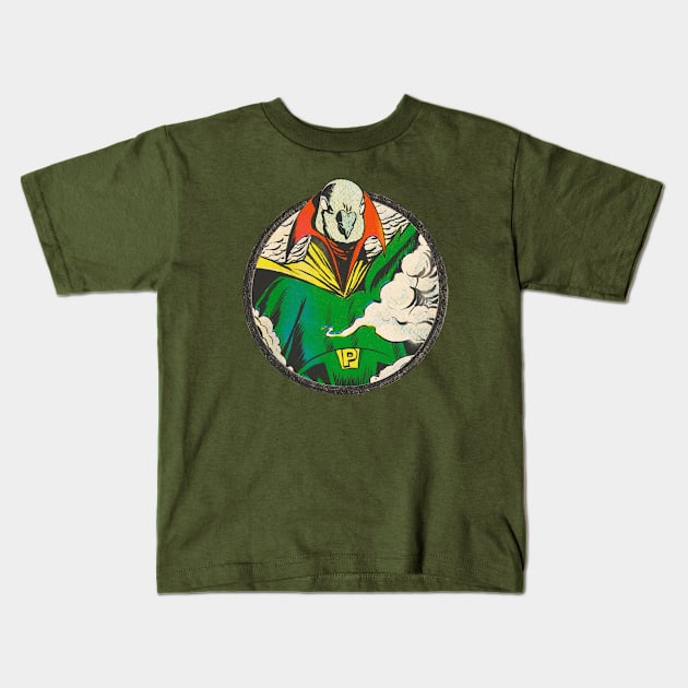 The Golden Age Pigeon Kids T-Shirt by ThirteenthFloor